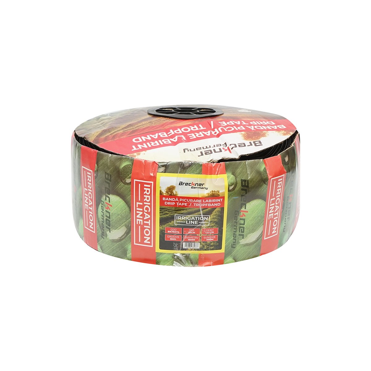 Banda picurare apa, rola 500M 1,5L/H, D16mm. pas 10cm Breckner Germany
